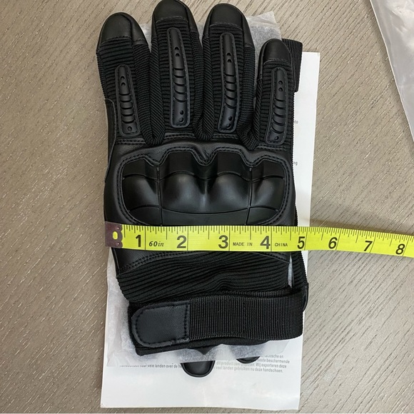Wtactful Tactical Black Protective Gloves For Men Size Large - Picture 7 of 10